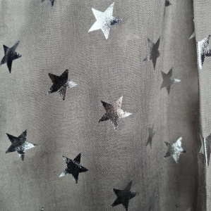 Silver Stars - Grey Scarf